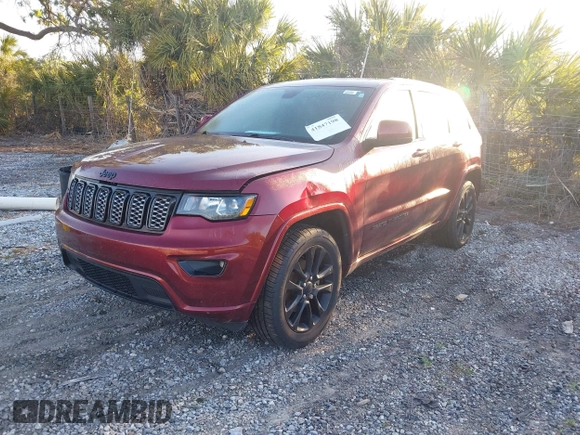 2018 Jeep Grand Cherokee Laredo with VIN 1C4RJFAG8JC285565, listed as a IAAI auction lot 41847198 with 96,814 mi miles and . Bid and sale history available at DreamBid. Image 18.