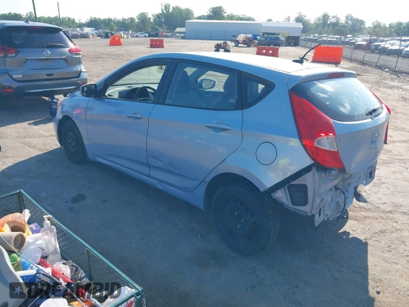 2013 Hyundai Accent GS with VIN KMHCT5AE4DU119904, listed as a IAAI auction lot 42230062 with 176,841 mi miles and . Bid and sale history available at DreamBid. Image 3.