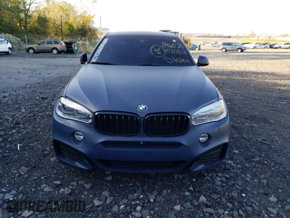 2017 BMW X6 xDrive35i with VIN 5UXKU2C55H0N85233, listed as a Copart auction lot 73306483 with 41,203 mi miles. Bid and sale history available at carsss.com. Image 5.