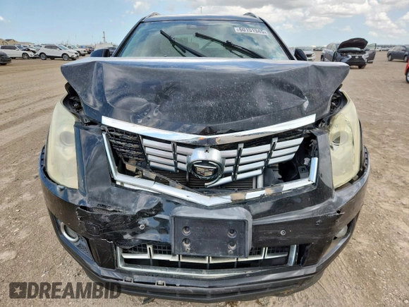 2015 Cadillac SRX Performance Collection with VIN 3GYFNCE34FS574161, listed as a Copart auction lot 60151945 with 108,844 mi miles and Salvage title. Bid and sale history available at DreamBid. Image 5.