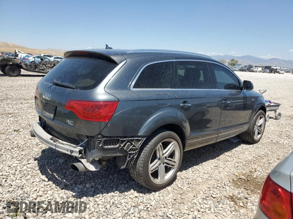 2014 Audi Q7 Premium Plus с VIN WA1LGAFE4ED009912, выставлен на аукционе Copart как лот 64220425 с пробегом 143 407 миль миль и Списание • Salvage title. История ставок и продаж доступна на DreamBid. Изображение 3.