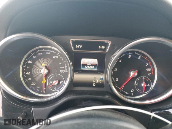 2017 Mercedes-Benz GLS 450 with VIN 4JGDF6EE4HA844518, listed as a Copart auction lot 41703935 with 126,310 mi miles and Clean title. Bid and sale history available at DreamBid. Image 9.