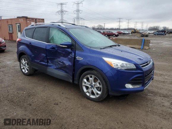 2015 Ford Escape Titanium with VIN 1FMCU0J97FUC89499, listed as a Copart auction lot 47699935 with 78,914 mi miles and Salvage Title. Bid and sale history available at carsss.com. Image 4.