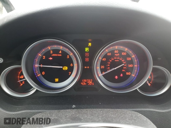 2009 Mazda 6 i Touring with VIN 1YVHP82A395M19375, listed as a Copart auction lot 51672745 with 136,757 mi miles and Salvage Title. Bid and sale history available at carsss.com. Image 9.
