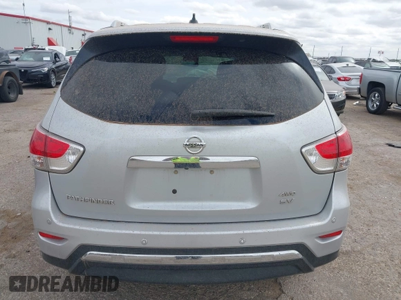 2016 Nissan Pathfinder Platinum with VIN 5N1AR2MM3GC631820, listed as a IAAI auction lot 41956463 with 128,668 mi miles. Bid and sale history available at carsss.com. Image 16.