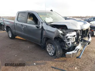 2023 Chevrolet Silverado 1500 LT with VIN 3GCPACEK6PG247648, listed as a IAAI auction lot 41046081 with 32,934 mi miles and . Bid and sale history available at DreamBid. Image 1.