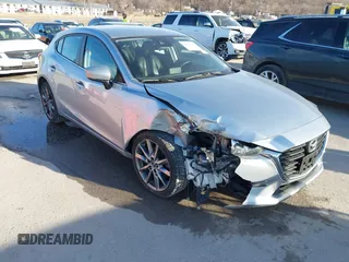 2018 Mazda 3 Touring with VIN 3MZBN1L35JM236953, listed as a IAAI auction lot 41716929 with 74,987 mi miles. Bid and sale history available at carsss.com. Image 1.