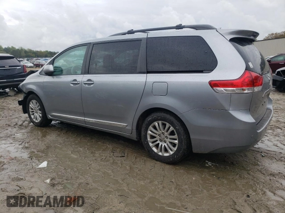 2011 Toyota Sienna XLE AAS with VIN 5TDYK3DC3BS097987, listed as a Copart auction lot 53044035 with 45,865 mi miles and Salvage Title. Bid and sale history available at carsss.com. Image 2.