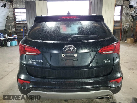 2017 Hyundai Santa Fe 2.4L with VIN 5NMZUDLB1HH013853, listed as a Copart auction lot 62577715 with 65,336 mi miles and Salvage title. Bid and sale history available at DreamBid. Image 6.