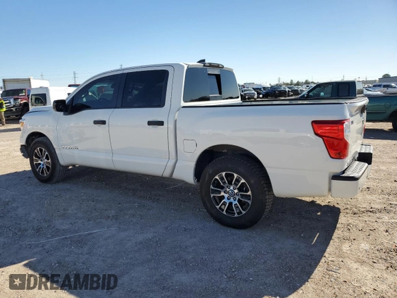 2022 Nissan Titan SV with VIN 1N6AA1EE7NN104391, listed as a Copart auction lot 87625165 with 51,341 mi miles and Salvage title. Bid and sale history available at DreamBid. Image 2.