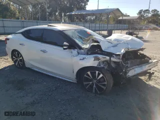 2018 Nissan Maxima SL with VIN 1N4AA6AP4JC391854, listed as a Copart auction lot 88760715 with 78,043 mi miles and Salvage Title. Bid and sale history available at carsss.com. Image 4.