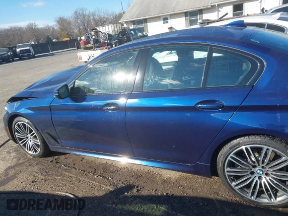 2017 BMW 5 Series 530i xDrive with VIN WBAJA7C32HG907106, listed as a IAAI auction lot 41020855 with 70,650 mi miles and . Bid and sale history available at carsss.com. Image 14.