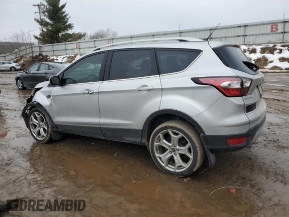 2017 Ford Escape Titanium with VIN 1FMCU9J9XHUD18954, listed as a Copart auction lot 46787245 with 222,986 mi miles and Clean Title. Bid and sale history available at carsss.com. Image 2.
