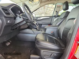 2020 Ford Escape SE Sport Hybrid with VIN 1FMCU9BZ2LUB98087, listed as a Copart auction lot 59051985 with 66,690 mi miles and Salvage title. Bid and sale history available at DreamBid. Image 7.