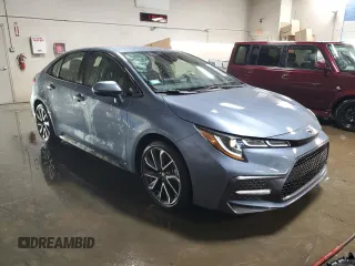 2021 Toyota Corolla SE with VIN JTDS4MCE6MJ074941, listed as a Copart auction lot 50351895 with 12,352 mi miles and Salvage Title. Bid and sale history available at carsss.com. Image 4.