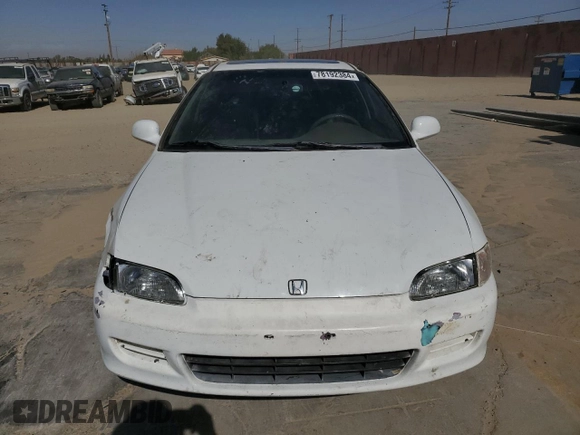 1993 Honda Civic z VIN 1HGEJ1265PL048565, wystawiony jako Copart lot #78192384 z przebiegiem 149 425 mil mil oraz Szkoda całkowita • Salvage title. Historia ofert i sprzedaży dostępna na DreamBid. Obrazek 5.