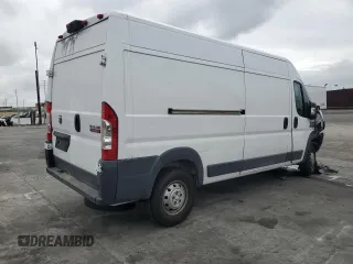 2017 Ram ProMaster Cargo with VIN 3C6TRVDG5HE550263, listed as a Copart auction lot 47997125 with 54,731 mi miles and Salvage Title. Bid and sale history available at carsss.com. Image 3.