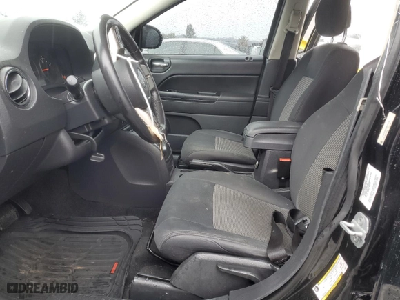 2012 Jeep Compass Latitude with VIN 1C4NJCEB2CD677210, listed as a Copart auction lot 43363575 with 144,810 mi miles and Salvage Title. Bid and sale history available at carsss.com. Image 7.