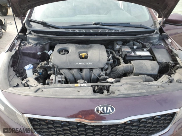 2017 Kia Forte S with VIN 3KPFL4A71HE043916, listed as a Copart auction lot 45874035 with NaN miles and Salvage Title. Bid and sale history available at carsss.com. Image 11.