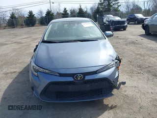 2022 Toyota Corolla LE with VIN JTDEPMAE4NJ220312, listed as a IAAI auction lot 41705083 with 37,260 mi miles. Bid and sale history available at carsss.com. Image 12.