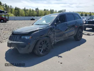 2018 Jeep Grand Cherokee Altitude with VIN 1C4RJFAG1JC251242, listed as a Copart auction lot 56689405 with 154,694 mi miles and Salvage title. Bid and sale history available at DreamBid. Image 1.