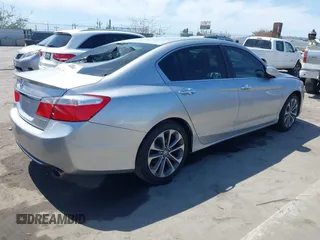2014 Honda Accord Sport with VIN 1HGCR2F56EA208419, listed as a IAAI auction lot 41936540 with 148,514 mi miles and . Bid and sale history available at DreamBid. Image 4.