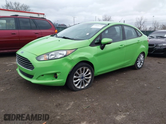 2014 Ford Fiesta SE with VIN 3FADP4BJ1EM110575, listed as a IAAI auction lot 41846117 with 79,027 mi miles. Bid and sale history available at carsss.com. Image 6.