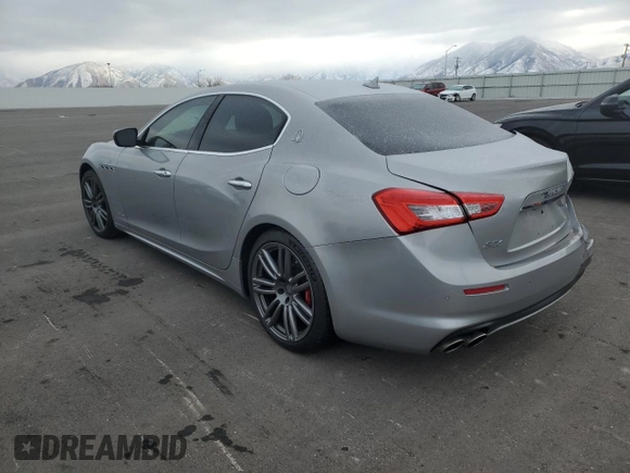 2018 Maserati Ghibli S Q4 GranLusso with VIN ZAM57YTLXJ1278210, listed as a Copart auction lot 88281195 with 41,816 mi miles and Salvage Title. Bid and sale history available at carsss.com. Image 2.