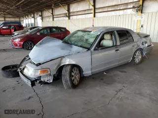 2007 Ford Crown Victoria LX with VIN 2FAHP74V27X103368, listed as a Copart auction lot 75560064 with 0 mi miles and Salvage Title. Bid and sale history available at carsss.com. Image 1.