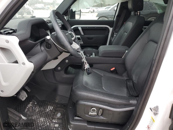2023 Land Rover Defender X-Dynamic SE with VIN SALE2FEU2P2201677, listed as a Copart auction lot 84627114 with 16,292 mi miles and Salvage Title. Bid and sale history available at carsss.com. Image 7.
