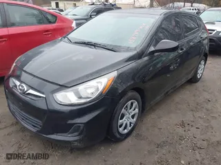 2013 Hyundai Accent GL with VIN KMHCT5AE4DU138789, listed as a IAAI auction lot 41536803 with 162,212 mi miles. Bid and sale history available at carsss.com. Image 2.