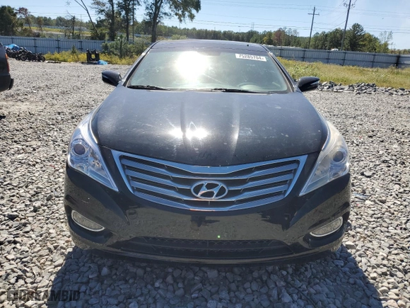 2014 Hyundai Azera Limited with VIN KMHFH4JGXEA410615, listed as a Copart auction lot 75285704 with 70,639 mi miles and Salvage Title. Bid and sale history available at carsss.com. Image 5.