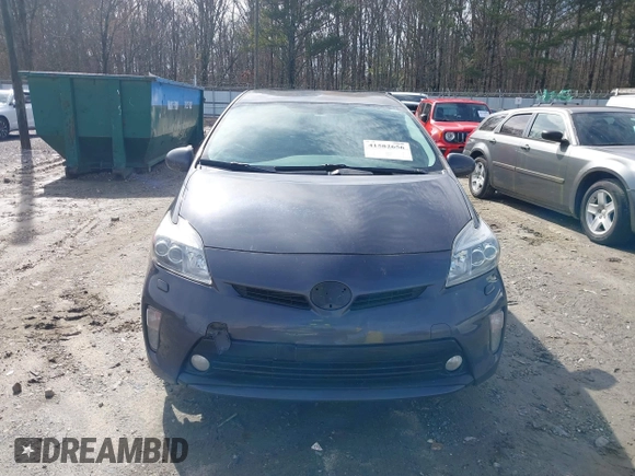 2013 Toyota Prius One with VIN JTDKN3DU2D5617160, listed as a IAAI auction lot 41582656 with 284,205 mi miles and . Bid and sale history available at DreamBid. Image 6.