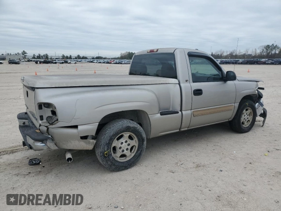 2004 Chevrolet Silverado 1500 LS with VIN 1GCEC14T04Z184560, listed as a Copart auction lot 87549745 with 113,569 mi miles and Salvage Title. Bid and sale history available at carsss.com. Image 3.