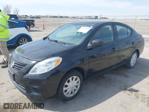 2012 Nissan Versa SV with VIN 3N1CN7AP0CL810645, listed as a IAAI auction lot 42047617 with 115,877 mi miles. Bid and sale history available at carsss.com. Image 2.