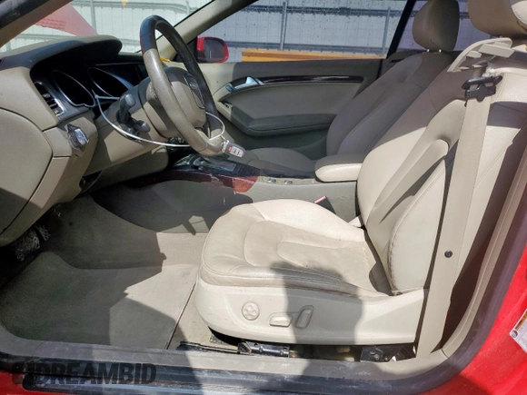 2012 Audi A5 Premium with VIN WAUAFAFH7CN005710, listed as a Copart auction lot 61032335 with 31,492 mi miles and Clean title. Bid and sale history available at DreamBid. Image 7.