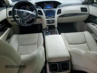 2016 Acura RLX Tech Pkg with VIN JH4KC1F57GC000481, listed as a Copart auction lot 74309104 with 104,728 mi miles and Salvage Title. Bid and sale history available at carsss.com. Image 8.