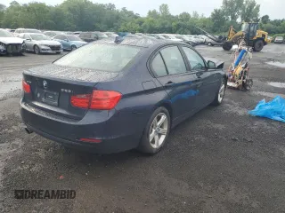 2015 BMW 3 Series 328i xDrive with VIN WBA3B5C59FF963090, listed as a Copart auction lot 62579735 with 53,400 mi miles and Salvage title. Bid and sale history available at DreamBid. Image 3.