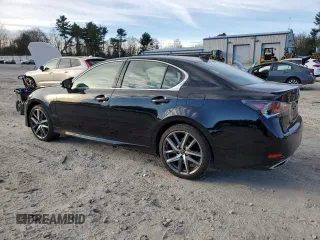 2019 Lexus GS with VIN JTHCZ1BL0KA011043, listed as a Copart auction lot 80228664 with 56,685 mi miles and Salvage Title. Bid and sale history available at carsss.com. Image 2.