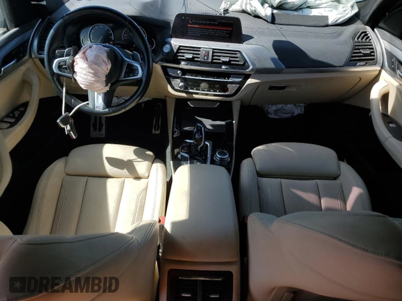 2021 BMW X3 sDrive30i z VIN 5UXTY3C07M9E82696, wystawiony jako Copart lot #56177645 z przebiegiem 46 477 mil mil oraz Szkody całkowita. Historia ofert i sprzedaży dostępna na DreamBid. Obrazek 8.