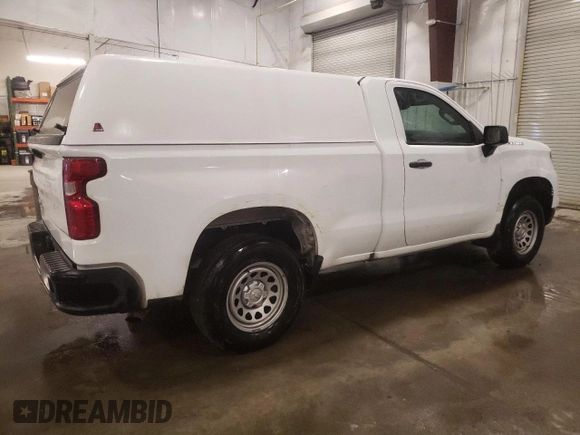 2023 Chevrolet Silverado 1500 Work Truck with VIN 3GCNAAEK9PG360327, listed as a Copart auction lot 47029375 with 137,862 mi miles and Clean Title. Bid and sale history available at carsss.com. Image 3.