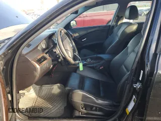 2006 BMW 5 Series 530i with VIN WBANE73506CM41414, listed as a Copart auction lot 75316884 with 177,977 mi miles and Salvage Title. Bid and sale history available at carsss.com. Image 7.