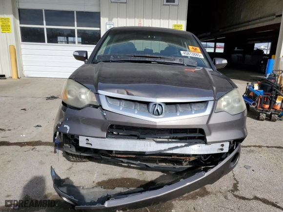 2008 Acura RDX with VIN 5J8TB18218A012684, listed as a Copart auction lot 45813885 with 153,000 mi miles and Clean Title. Bid and sale history available at carsss.com. Image 5.