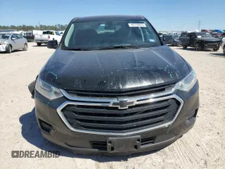 2021 Chevrolet Traverse LS with VIN 1GNERFKW1MJ242528, listed as a Copart auction lot 49739655 with 49,697 mi miles and Salvage Title. Bid and sale history available at carsss.com. Image 5.