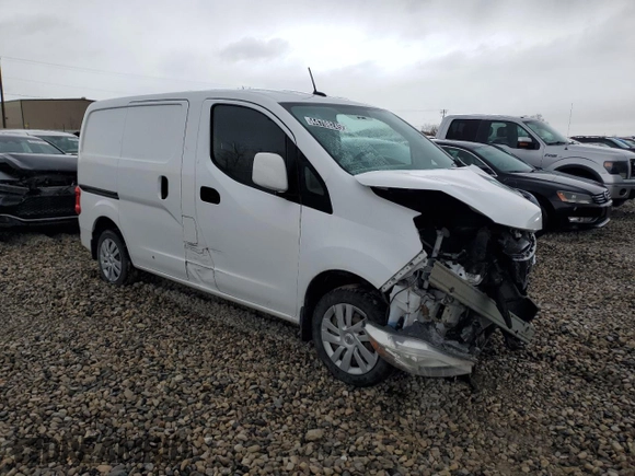 2021 Nissan NV200 Compact Cargo SV with VIN 3N6CM0KN0MK705502, listed as a Copart auction lot 44708245 with 99,517 mi miles and Salvage Title. Bid and sale history available at carsss.com. Image 4.