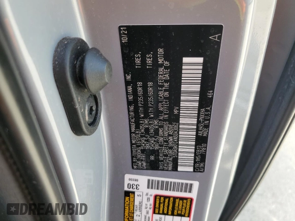 2022 Toyota Sienna XLE Woodland Edition with VIN 5TDASKFC4NS043062, listed as a Copart auction lot 65585174 with 26,077 mi miles and Clean Title. Bid and sale history available at carsss.com. Image 14.