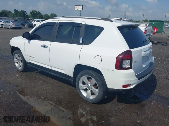 2016 Jeep Compass Sport with VIN 1C4NJCBA2GD743143, listed as a IAAI auction lot 42543350 with 131,038 mi miles and . Bid and sale history available at DreamBid. Image 3.