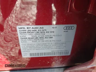 2018 Audi Q5 Prestige z VIN WA1CNAFY6J2104817, wystawiony jako IAAI lot #41644266 z przebiegiem 100 847 mil mil oraz . Historia ofert i sprzedaży dostępna na DreamBid. Obrazek 9.