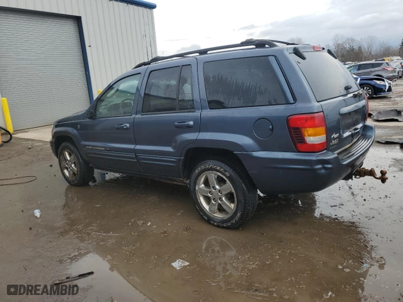 2004 Jeep Grand Cherokee Limited with VIN 1J4GW58N64C322456, listed as a Copart auction lot 49874025 with 137,970 mi miles and Salvage Title. Bid and sale history available at carsss.com. Image 2.