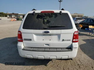 2012 Ford Escape Hybrid with VIN 1FMCU5K39CKA23917, listed as a Copart auction lot 42337565 with 20,818 mi miles and Non repairable. Bid and sale history available at DreamBid. Image 6.